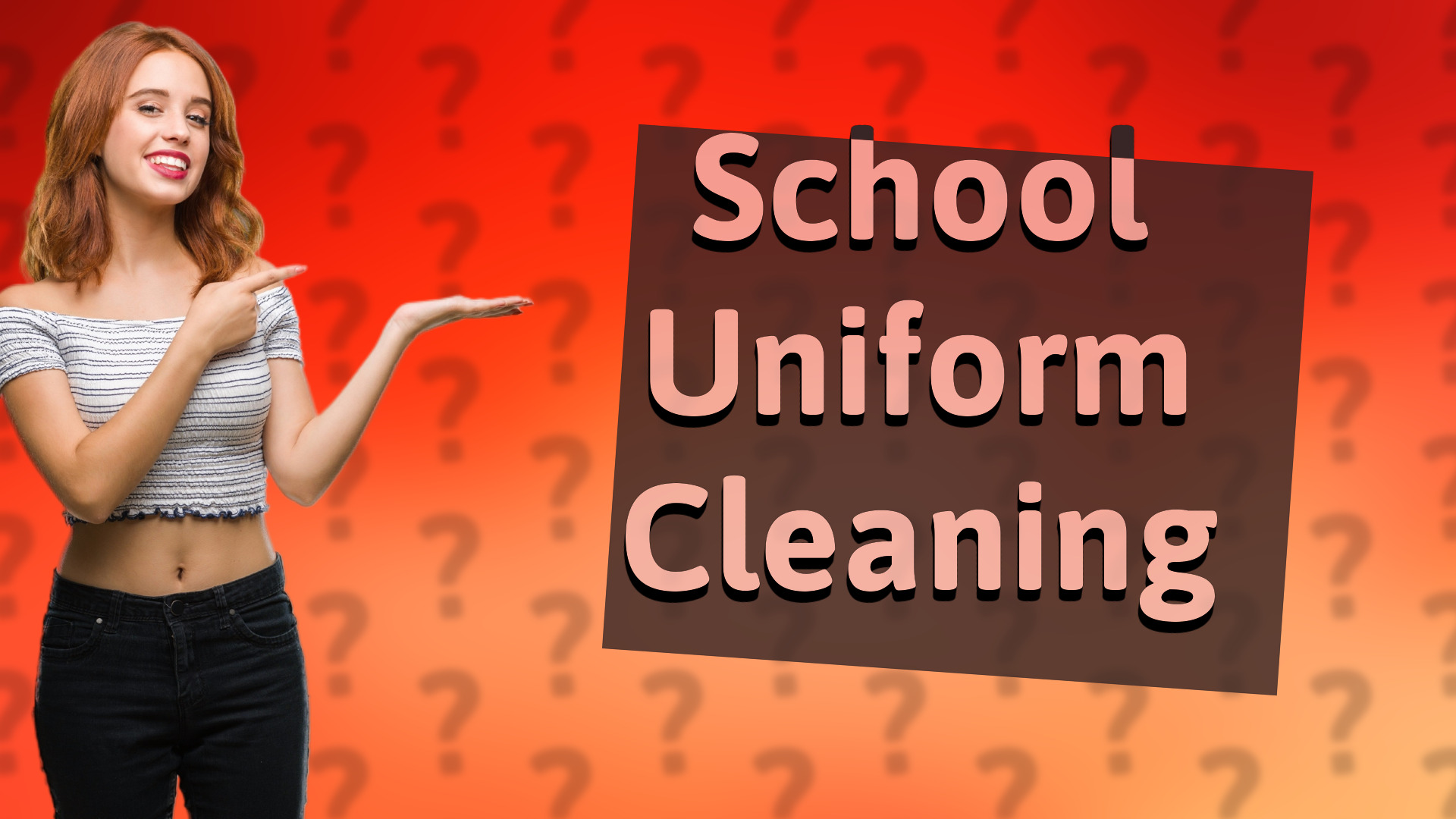 School Uniform Cleaning