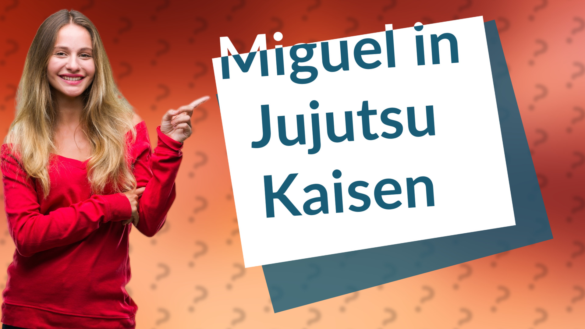 Miguel in Jujutsu Kaisen
