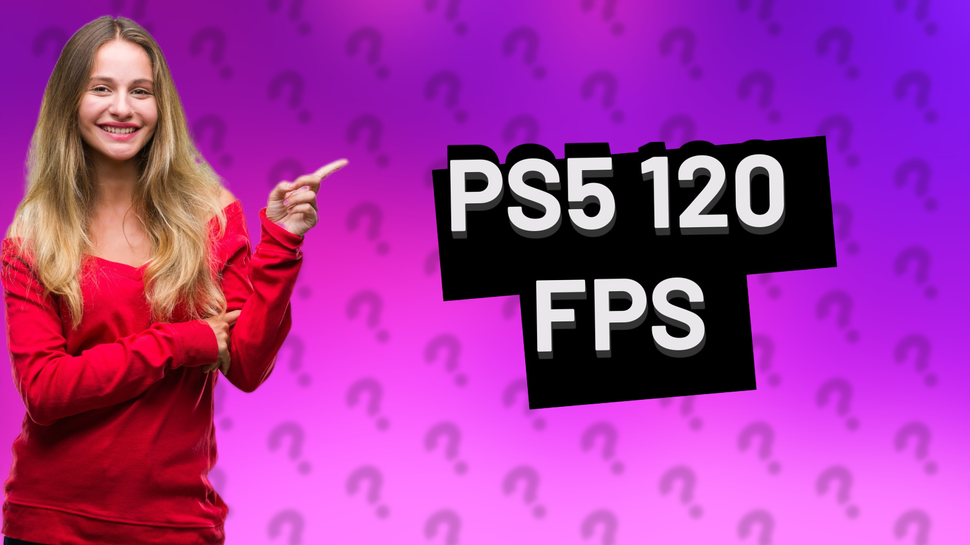PS5 120 FPS