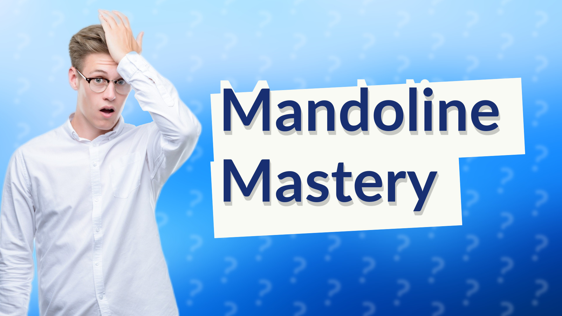 Mandoline Mastery