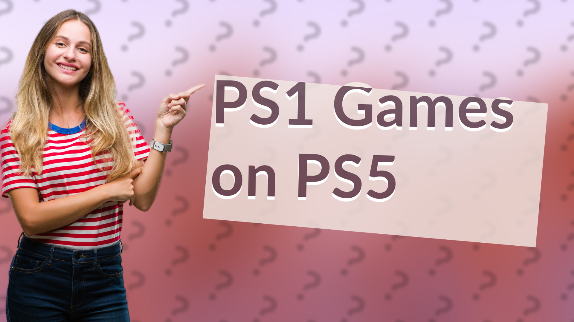 PS1 Games on PS5