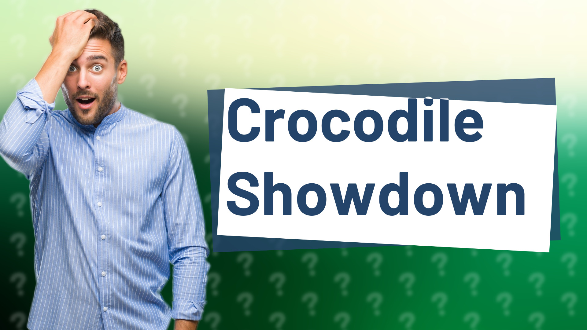 Crocodile Showdown