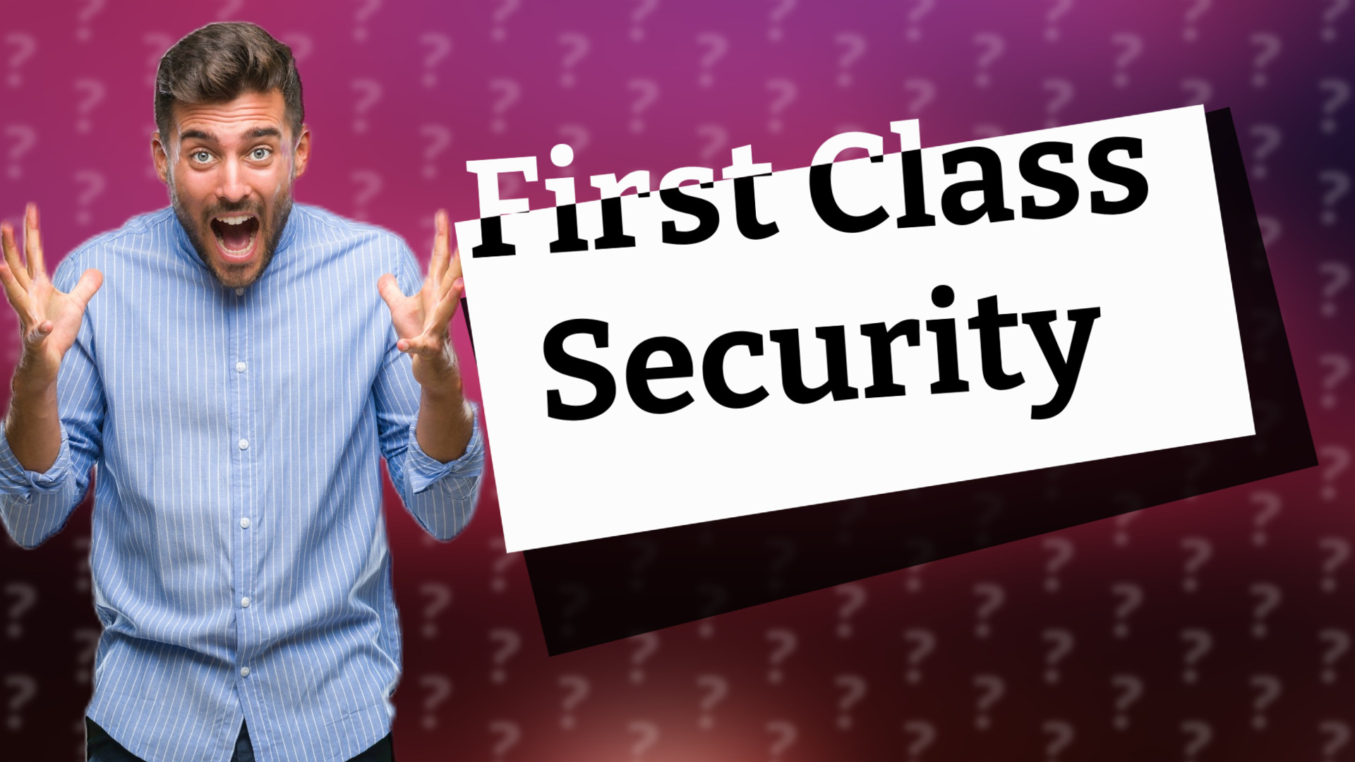 First Class Security
