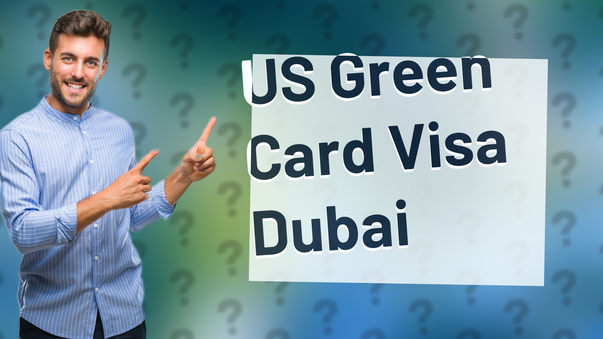 US Green Card Visa Dubai