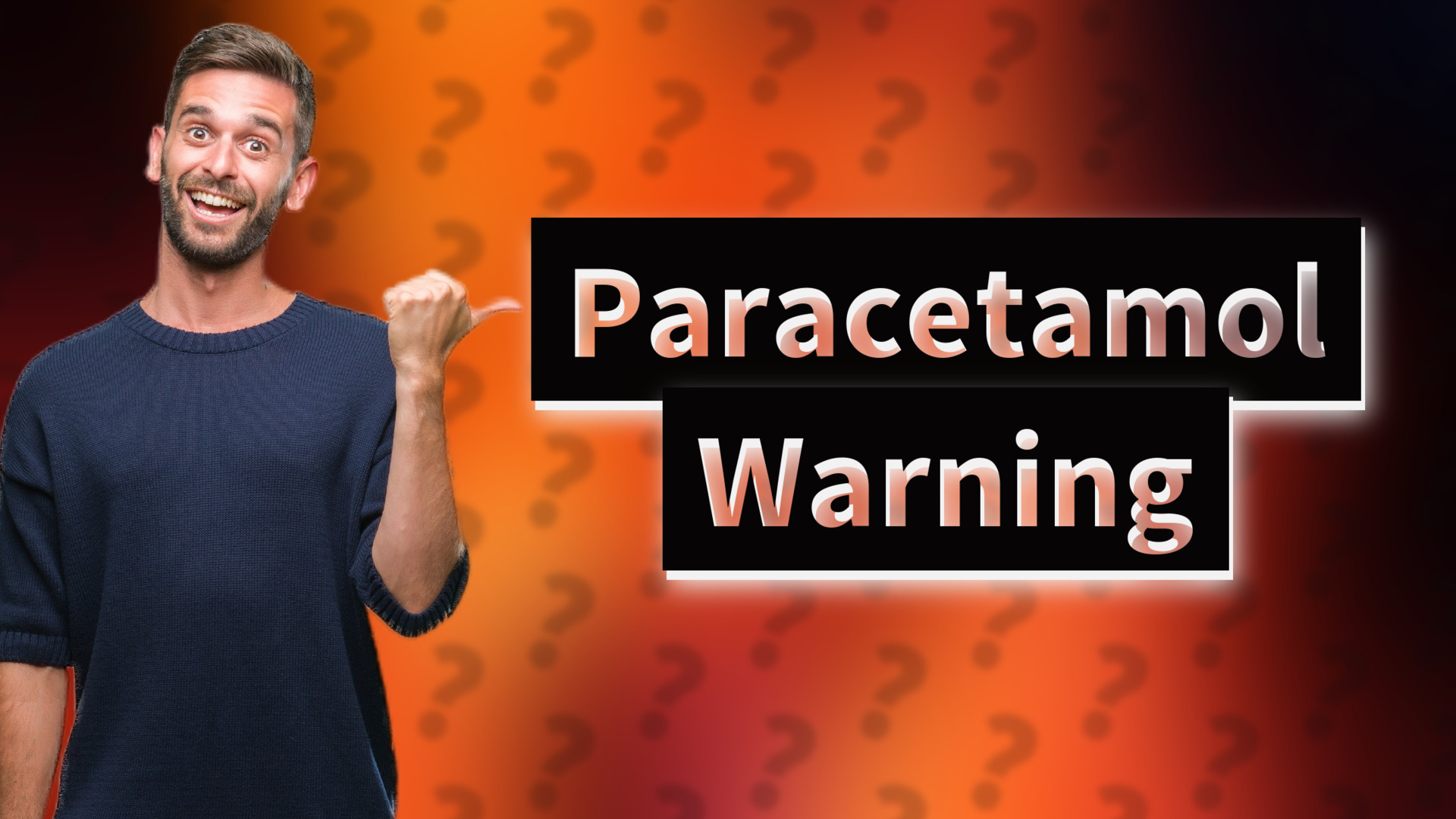 Paracetamol Warning