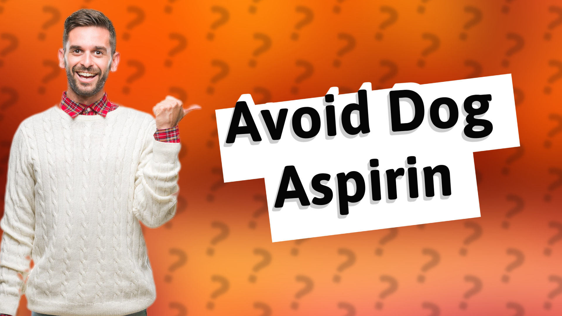 Avoid Dog Aspirin