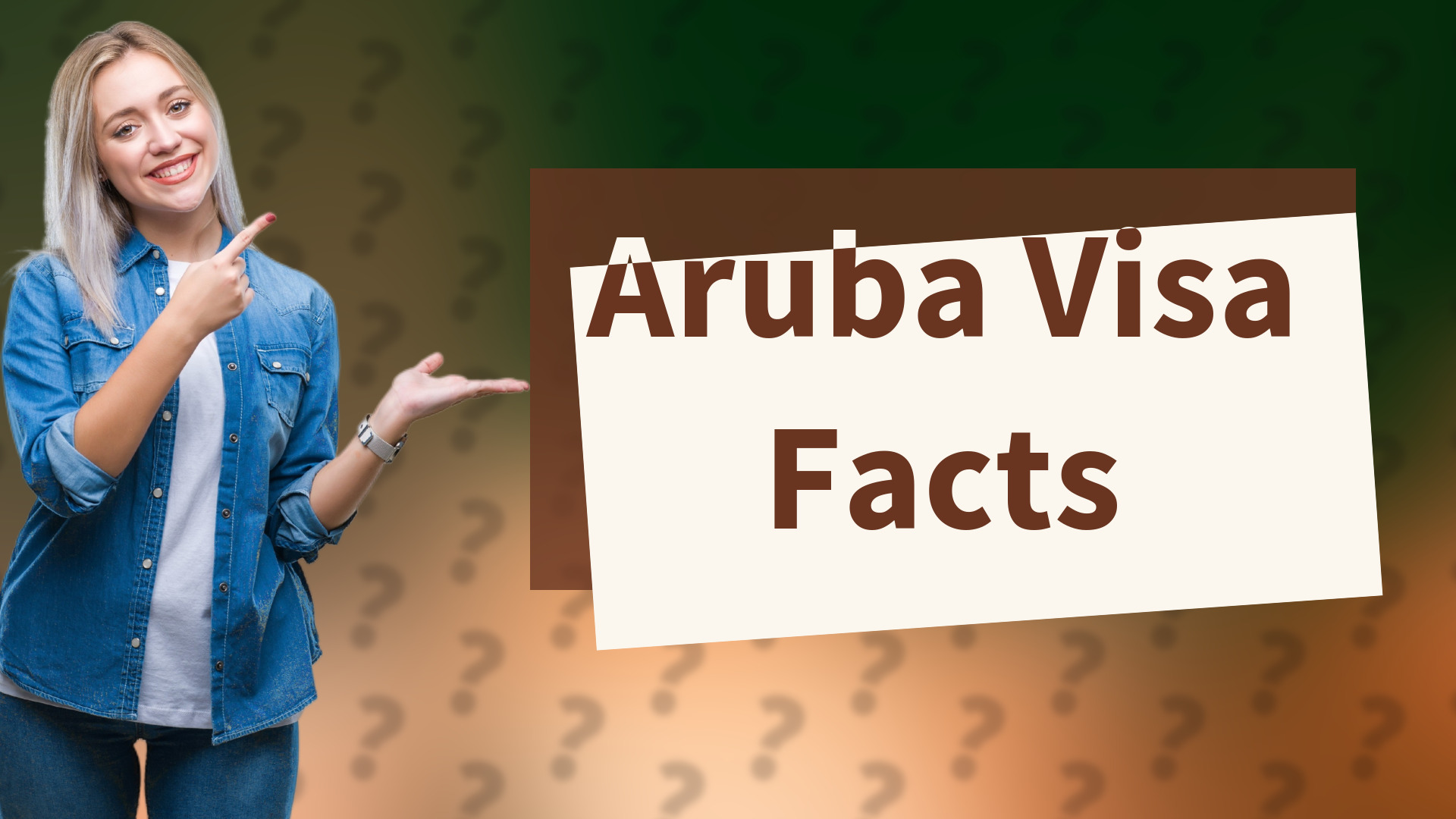 Aruba Visa Facts