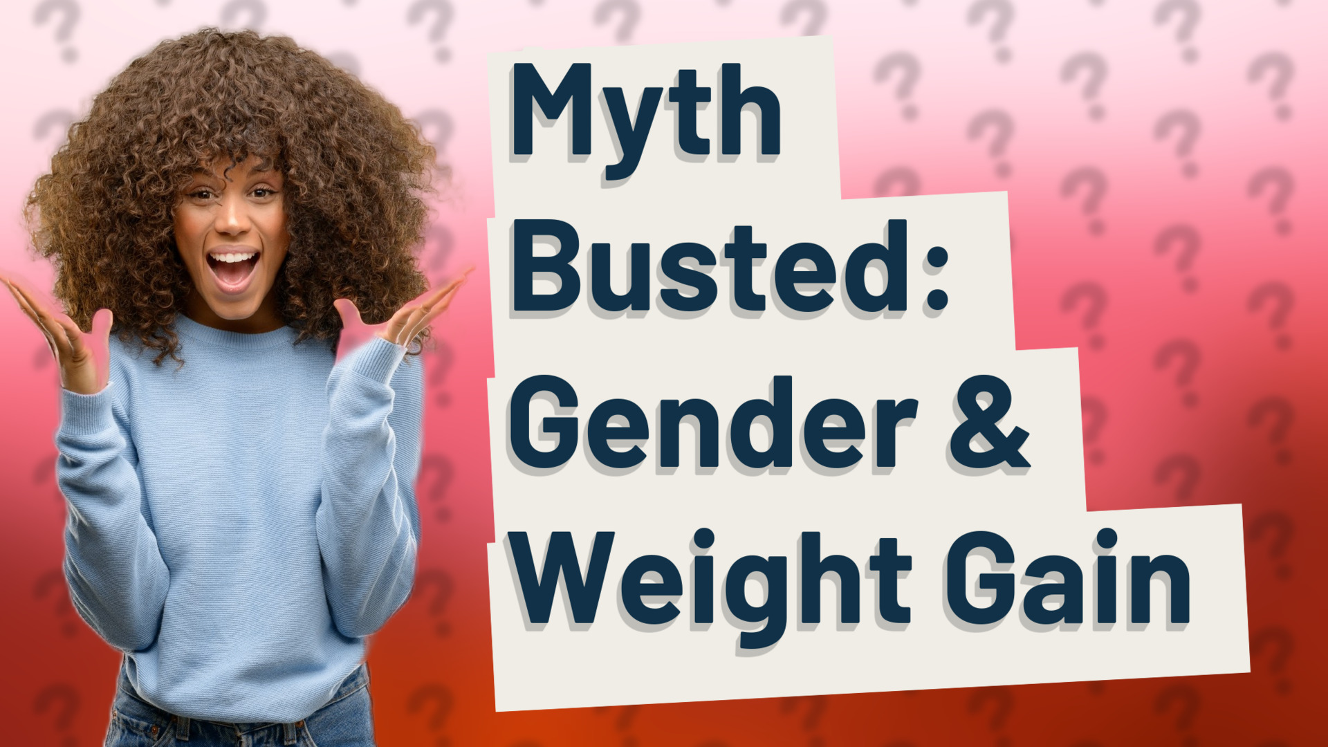 Myth Busted: Gender & Weight Gain