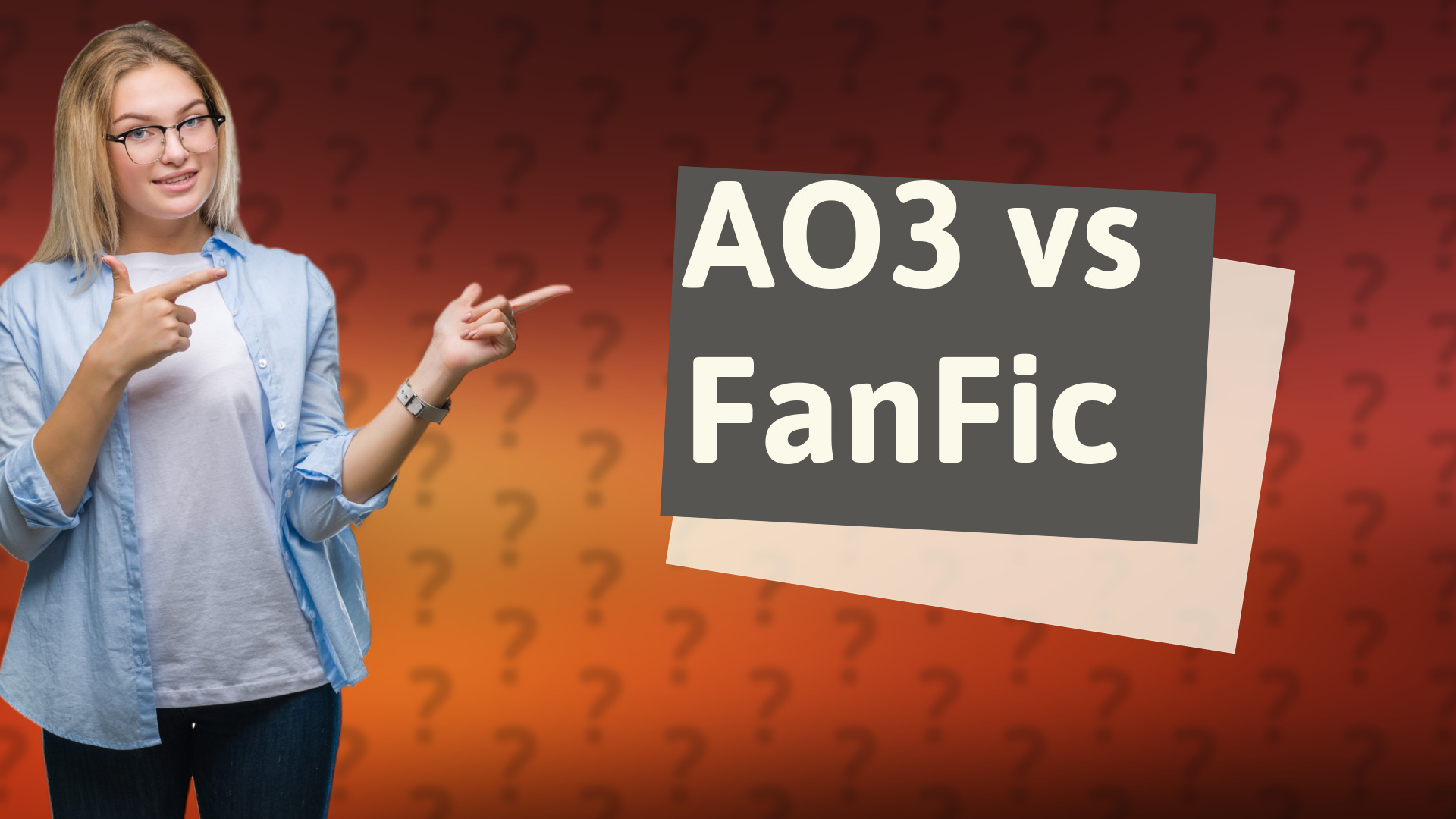 AO3 vs FanFic