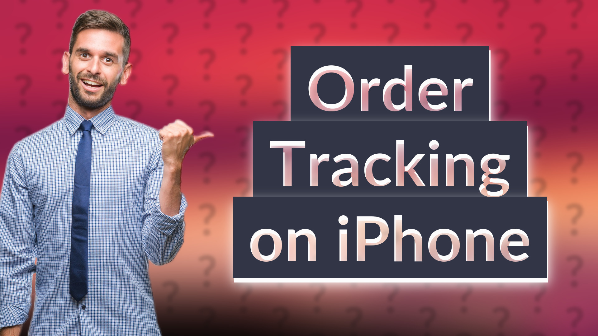 Order Tracking on iPhone