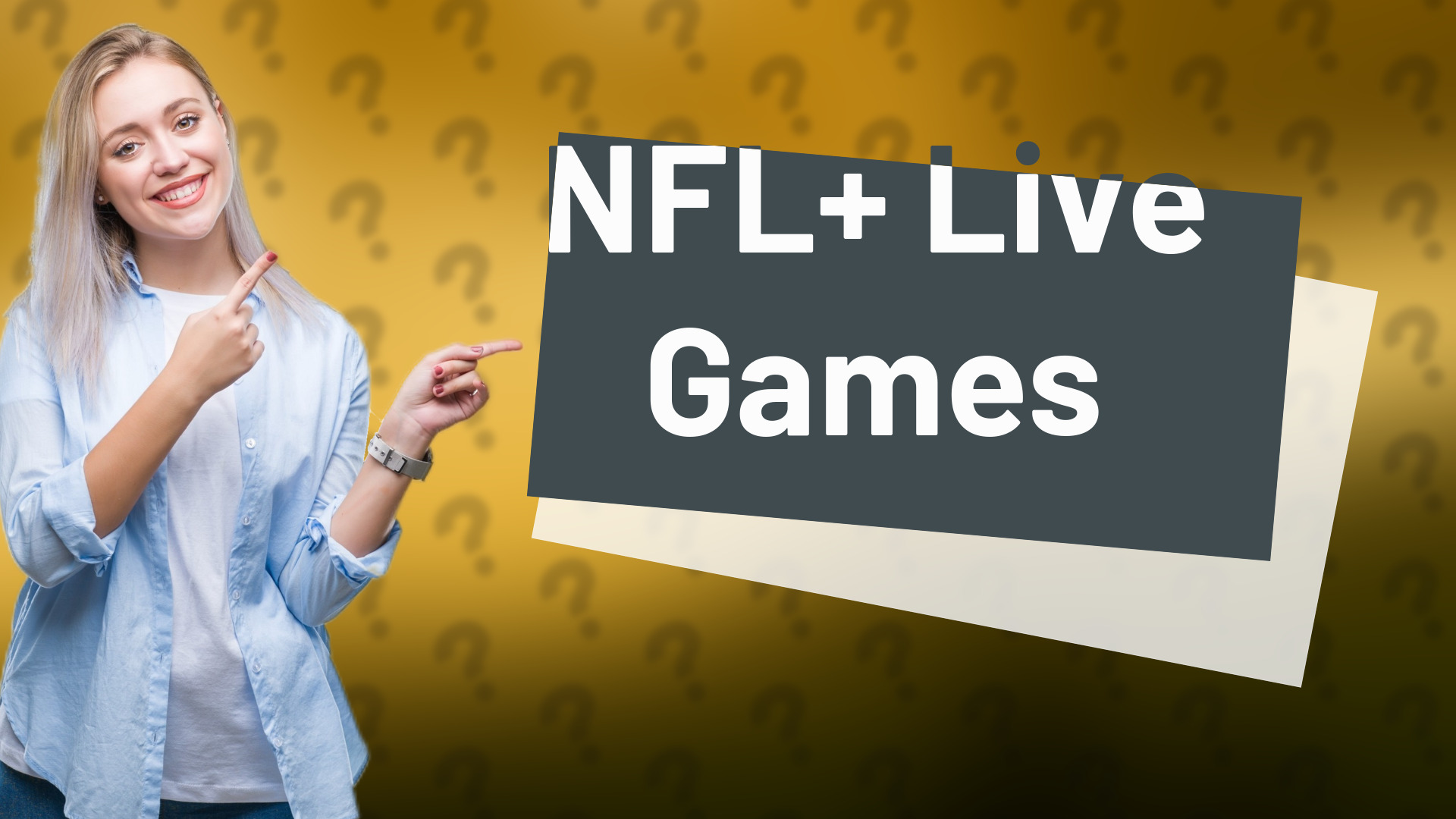 NFL+ Live Games