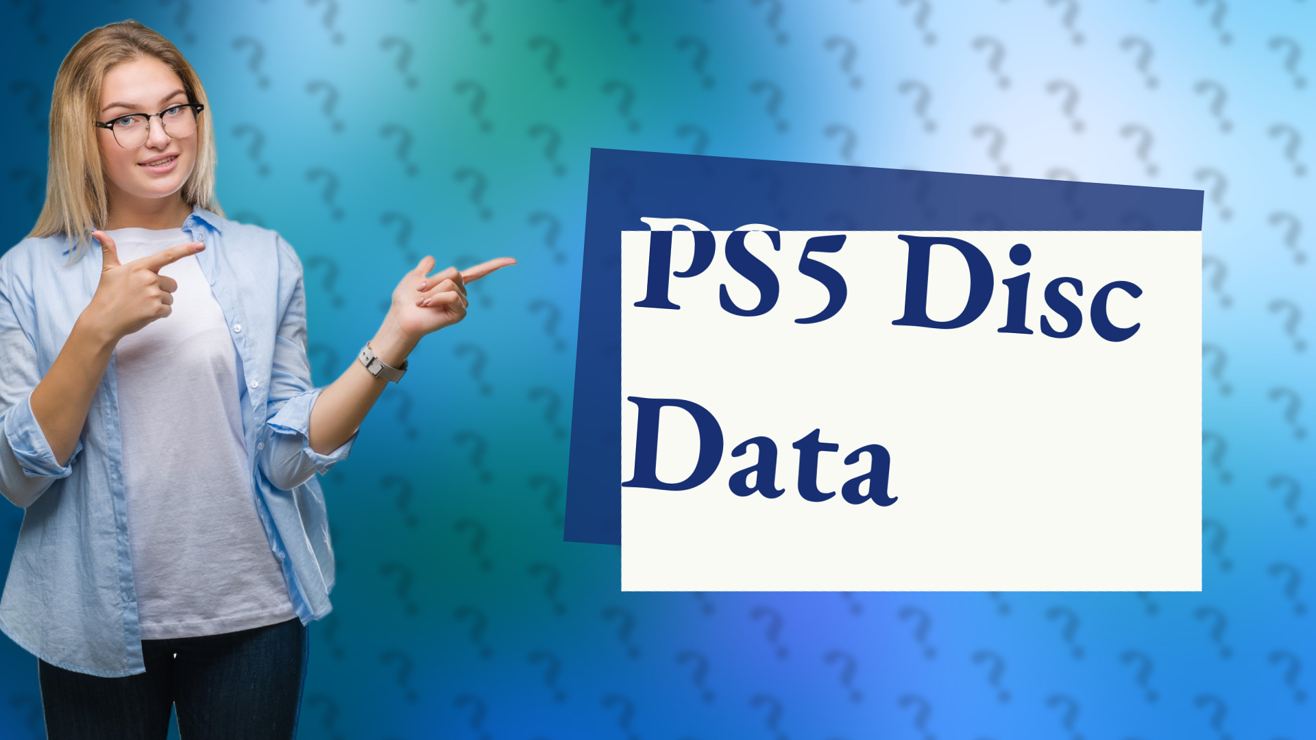 PS5 Disc Data