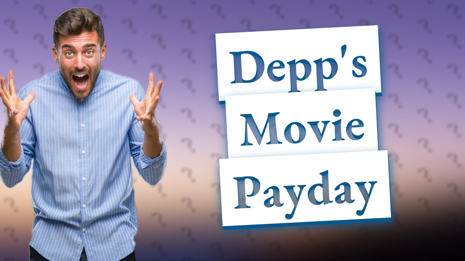 Depp's Movie Payday