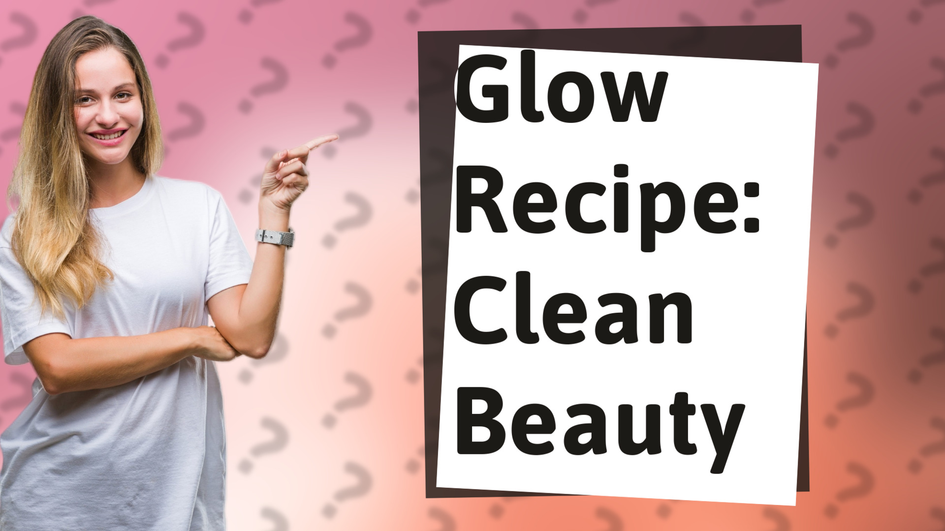 Glow Recipe: Clean Beauty
