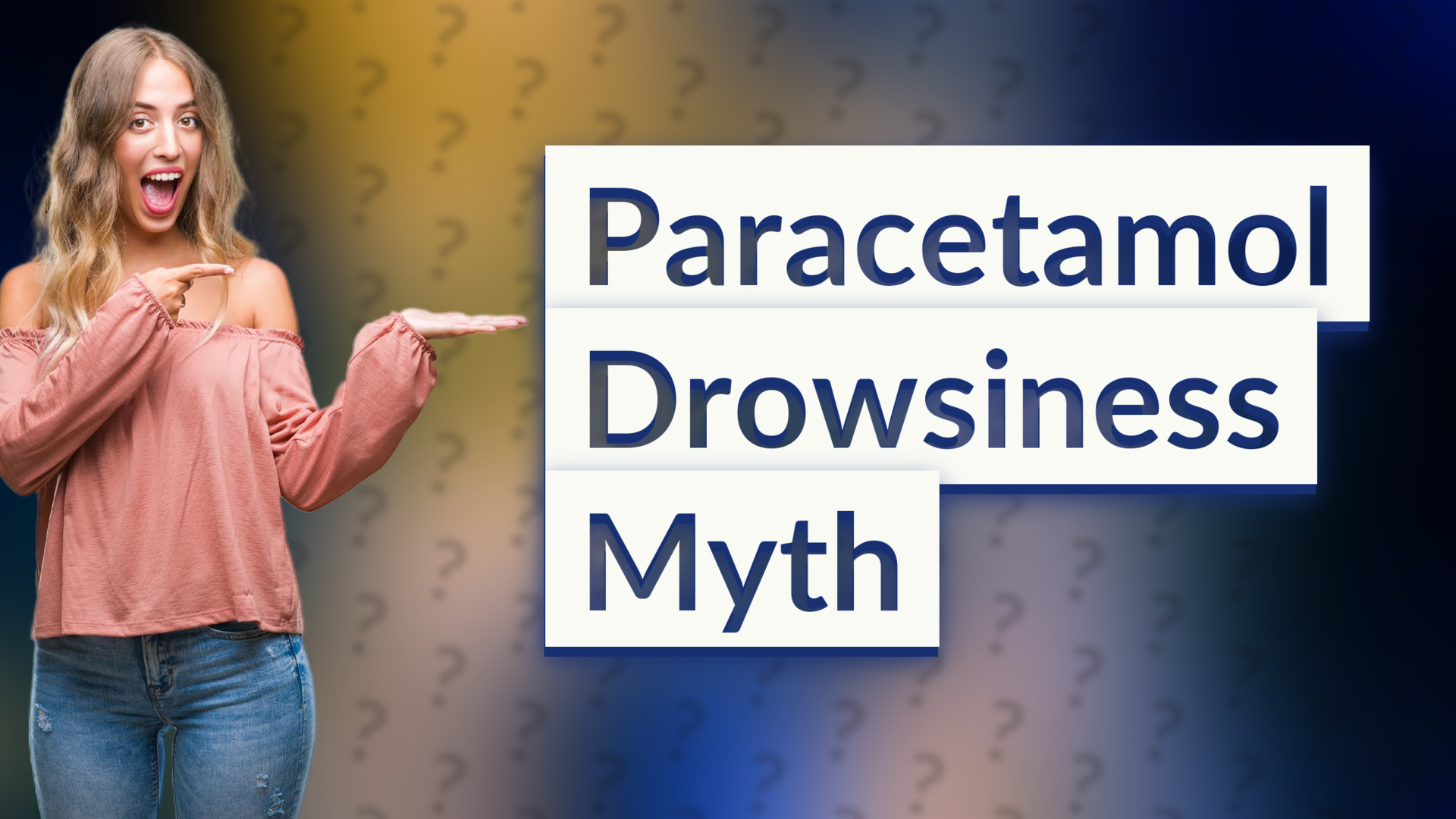 Paracetamol Drowsiness Myth