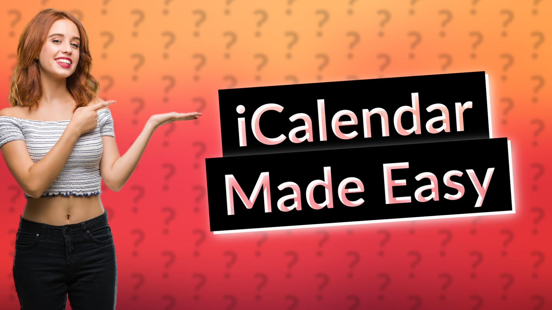 iCalendar Made Easy