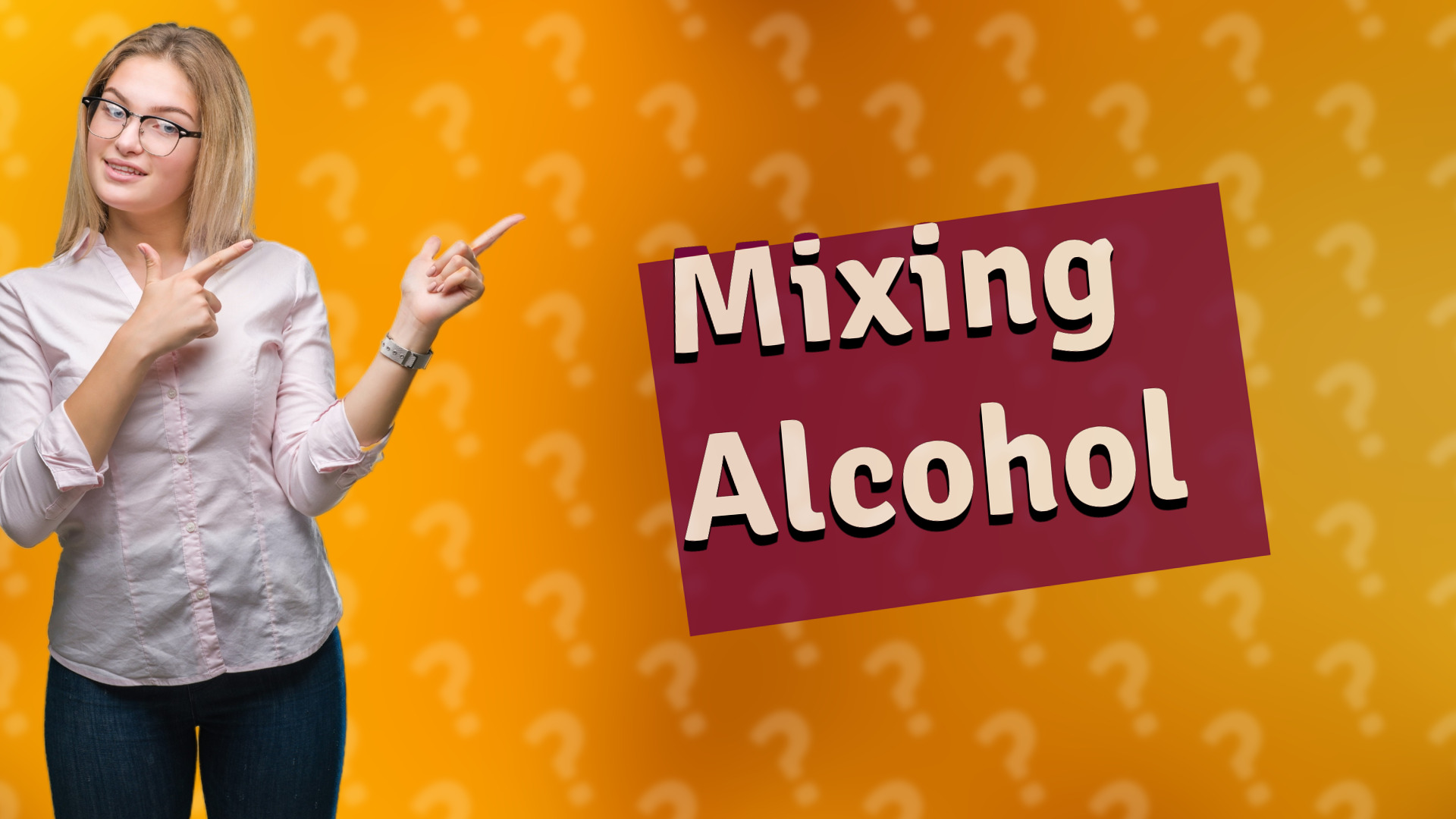 Mixing Alcohol