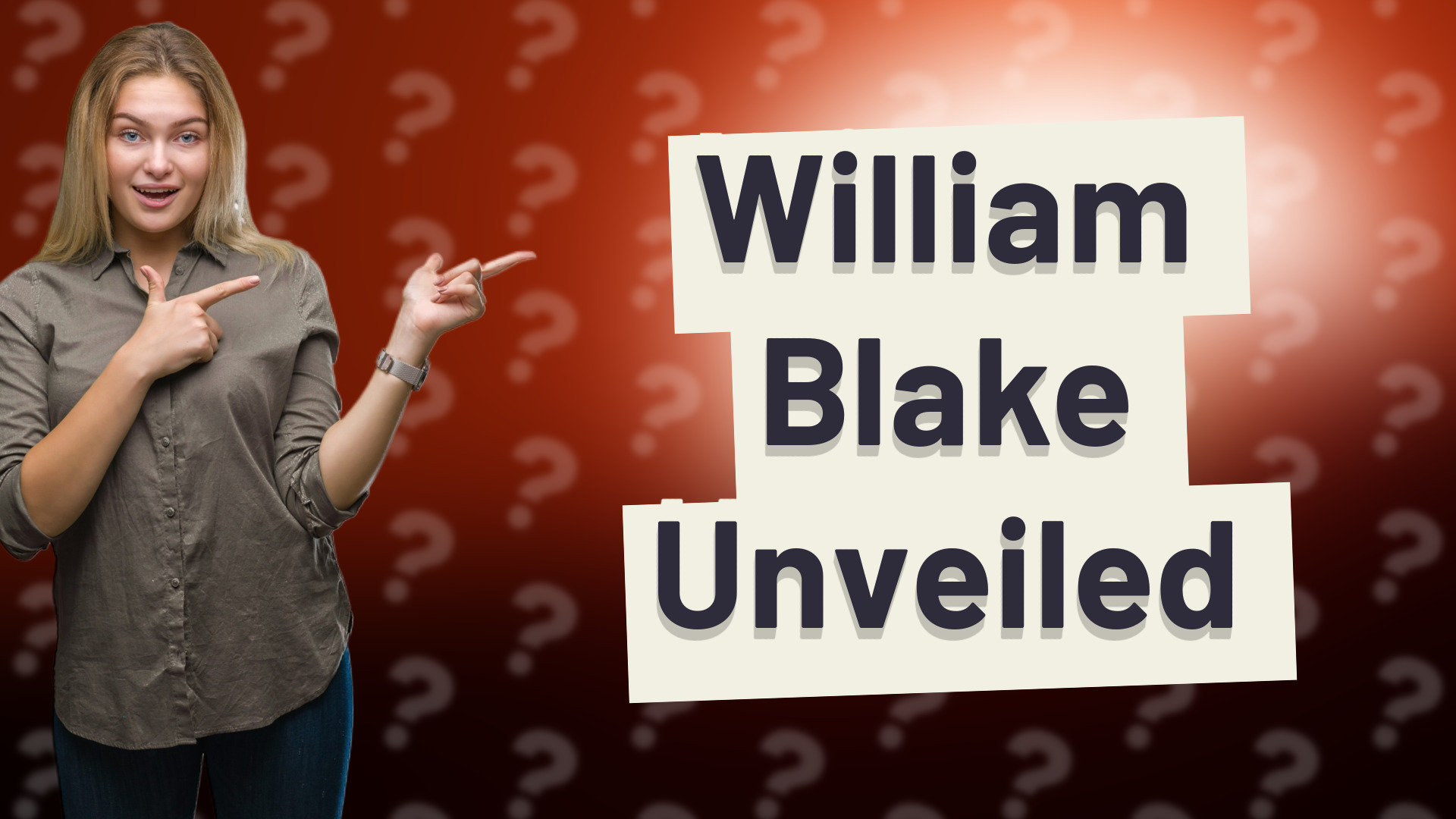 William Blake Unveiled