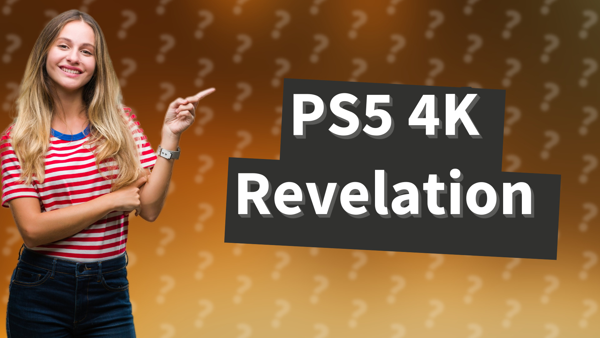 PS5 4K Revelation