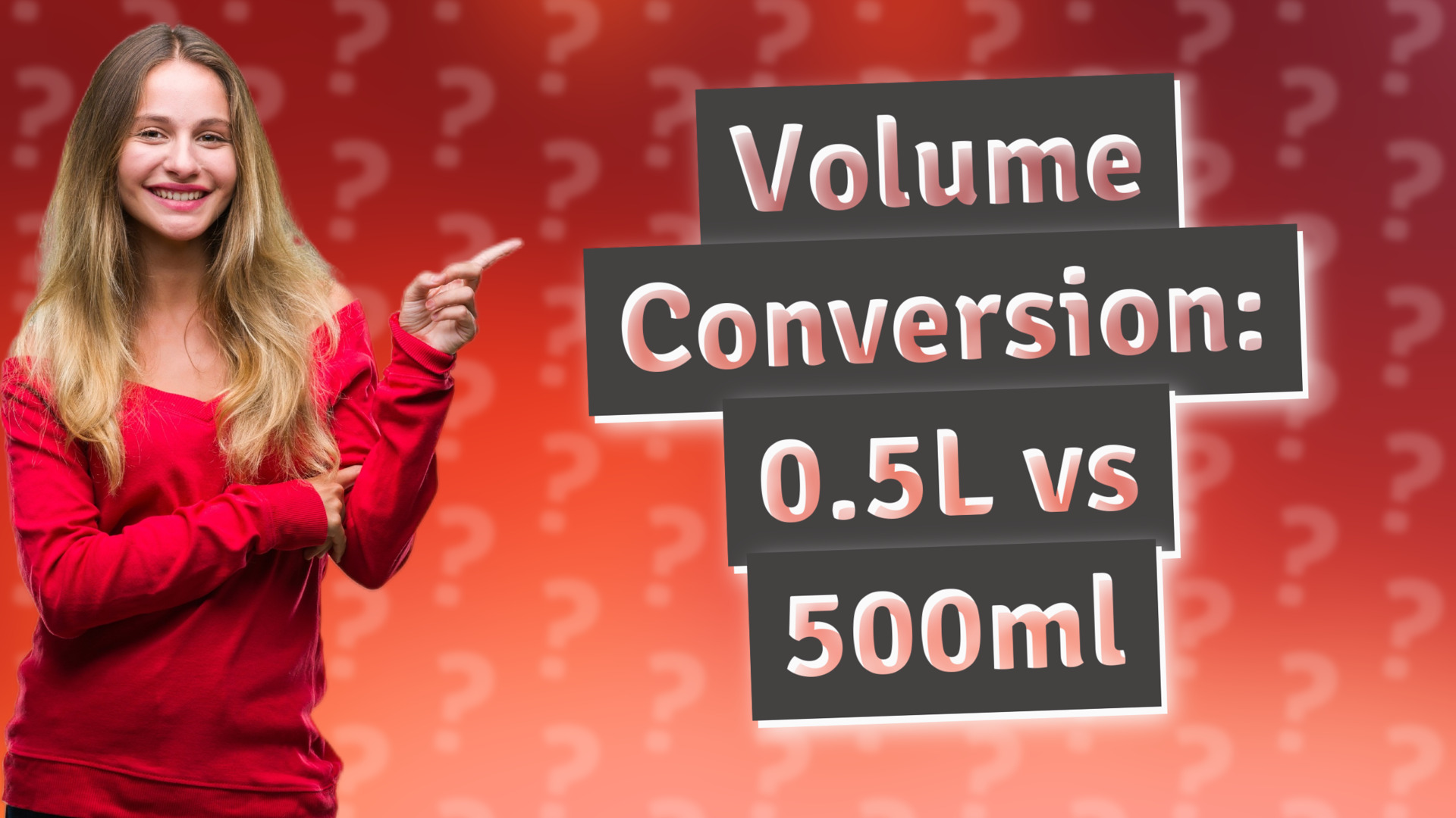 Volume Conversion: 0.5L vs 500ml