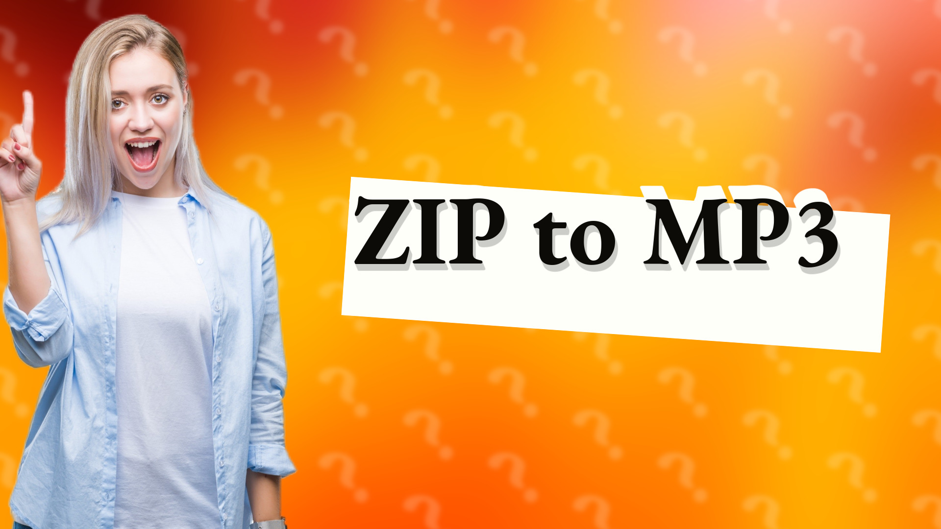 ZIP to MP3