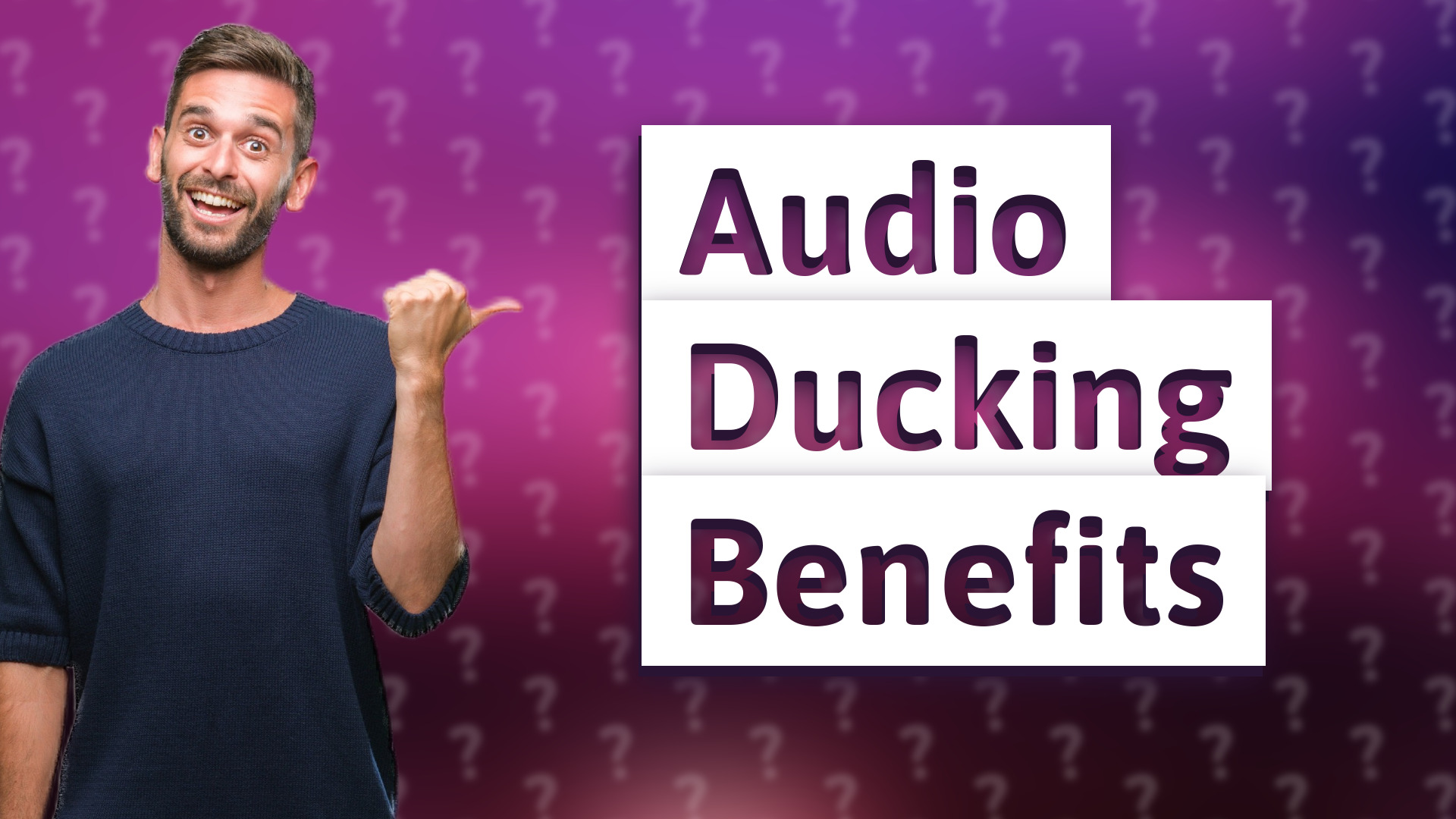 Audio Ducking Benefits