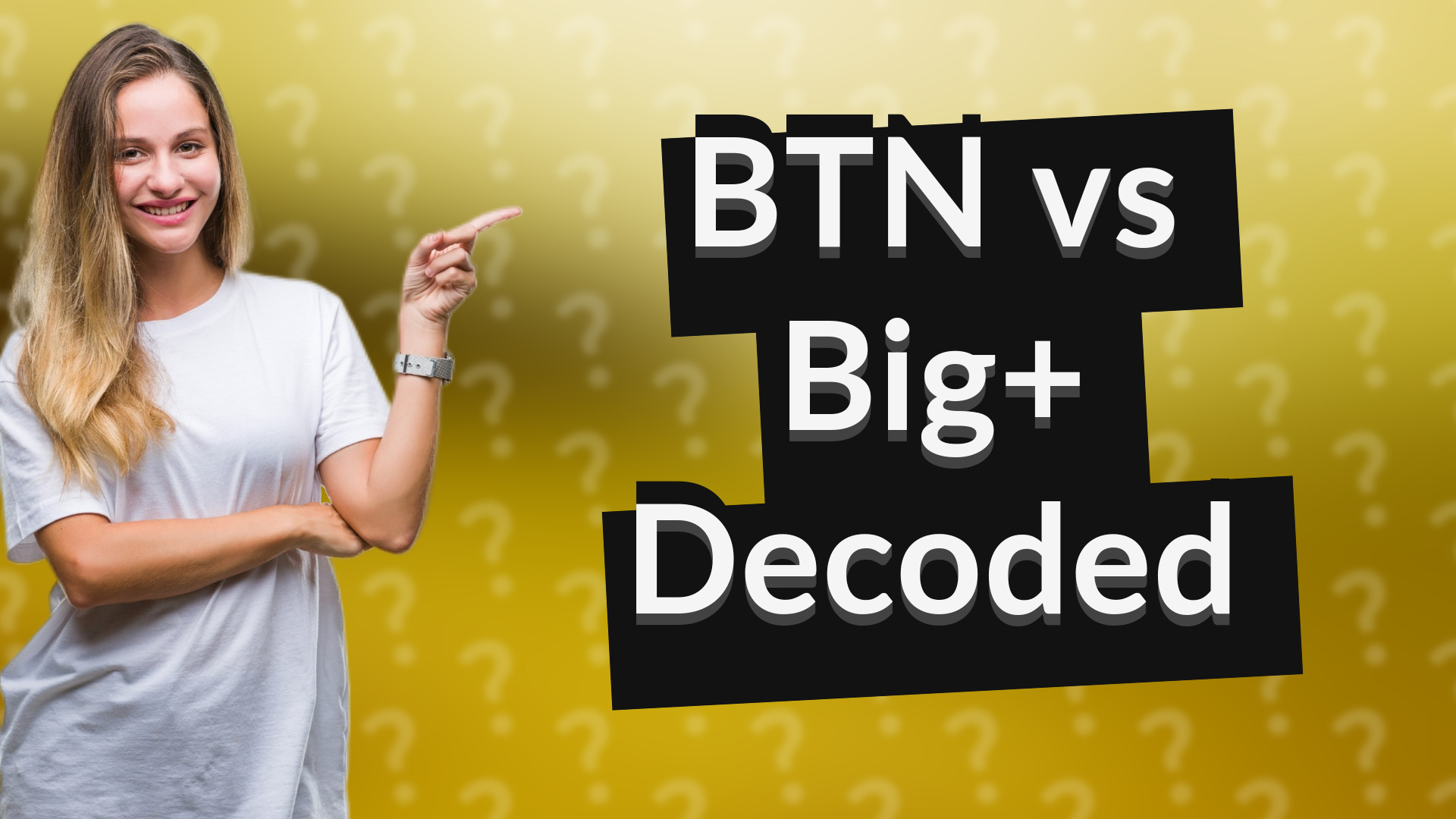 BTN vs Big+ Decoded