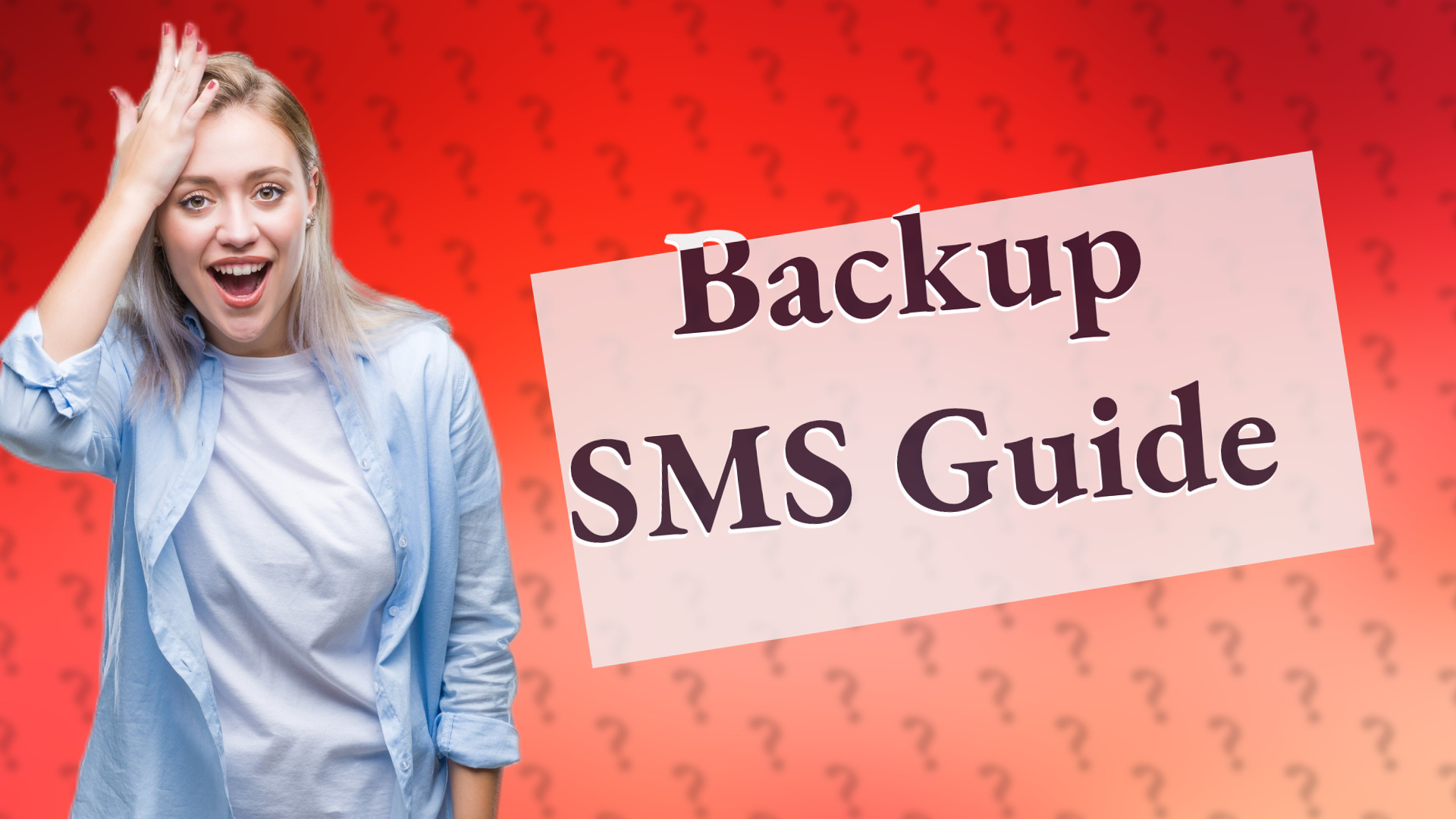 Backup SMS Guide