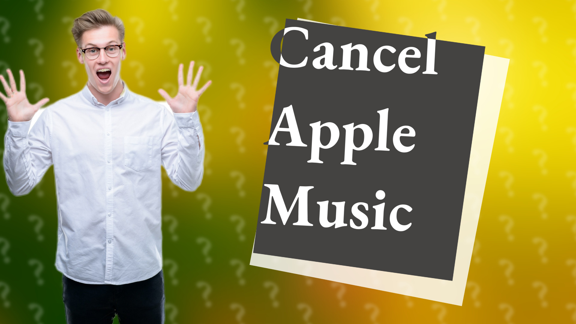 Cancel Apple Music