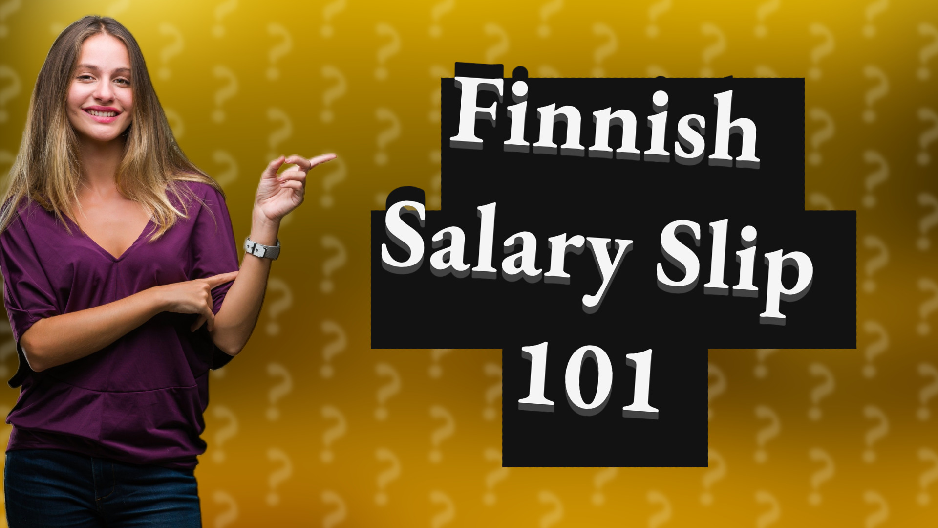 Finnish Salary Slip 101
