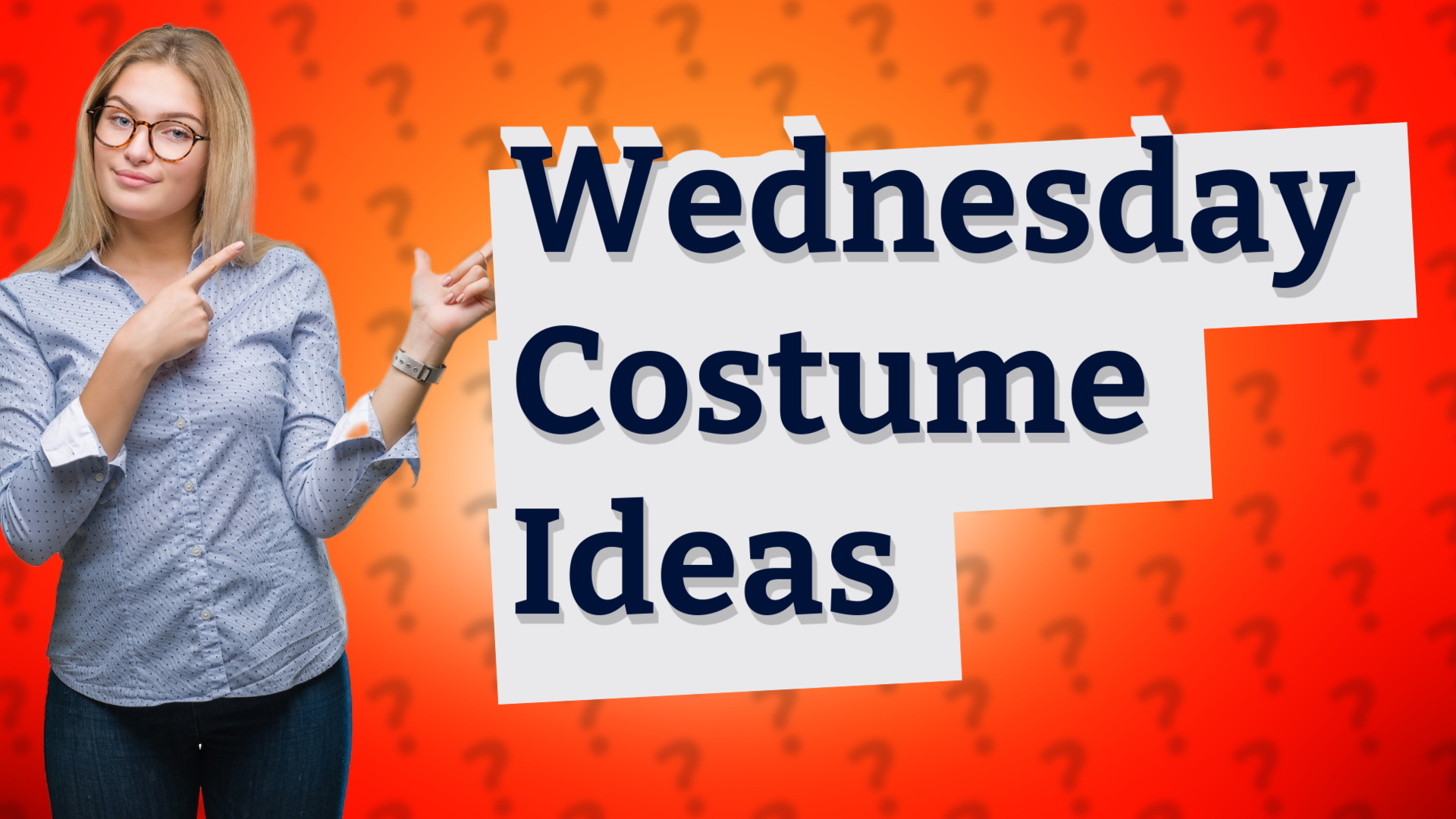 Wednesday Costume Ideas