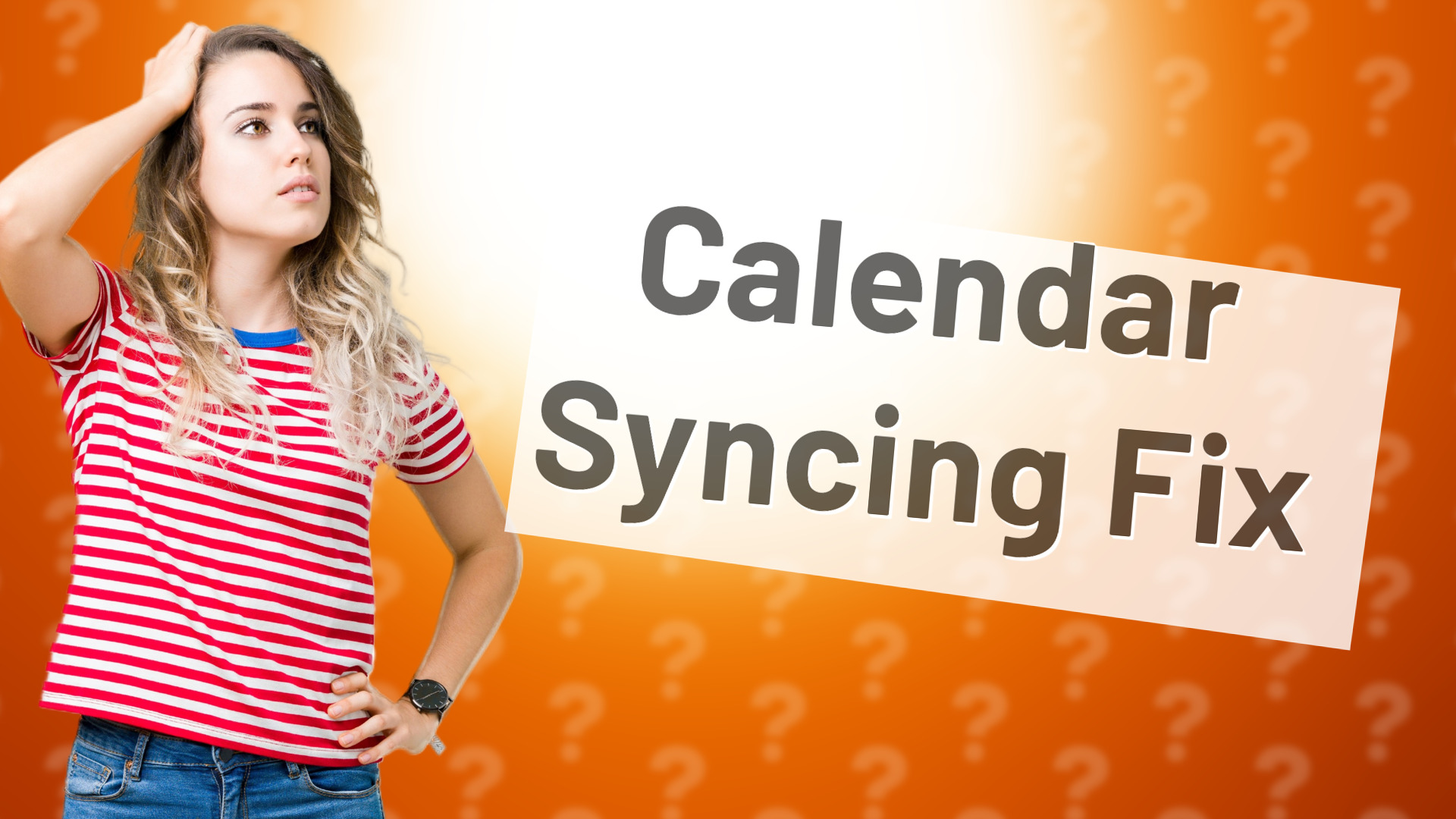 Calendar Syncing Fix