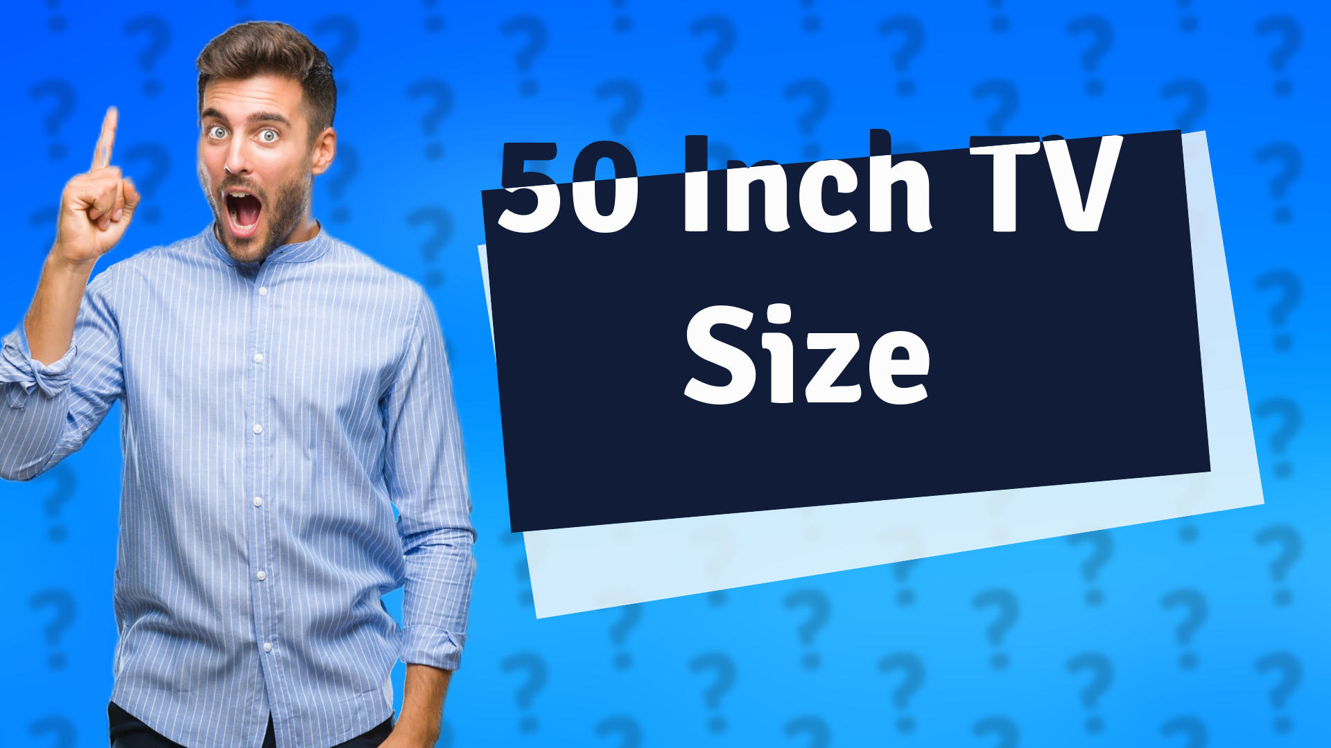 50 Inch TV Size