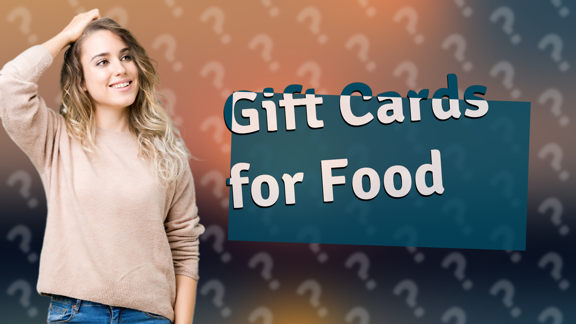 Gift Cards for Food