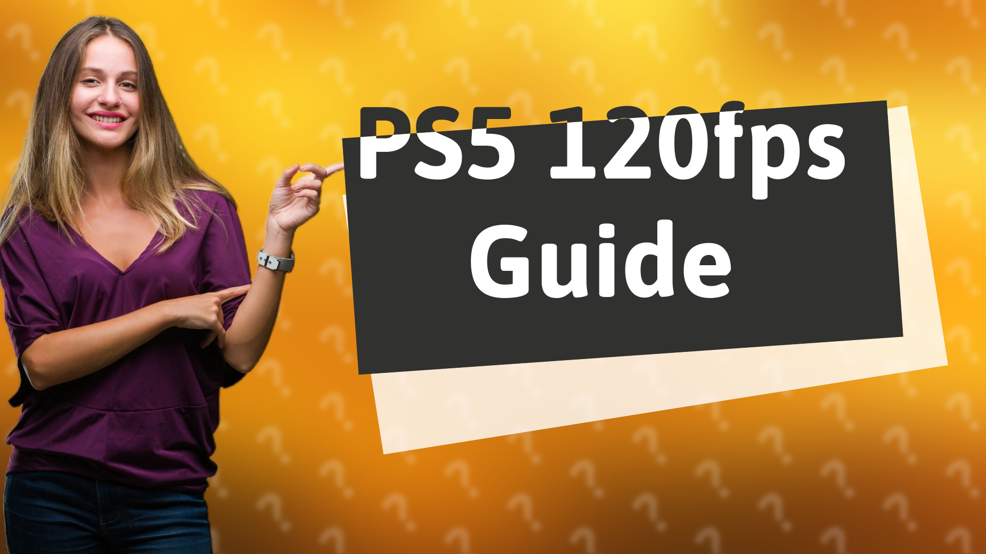 PS5 120fps Guide