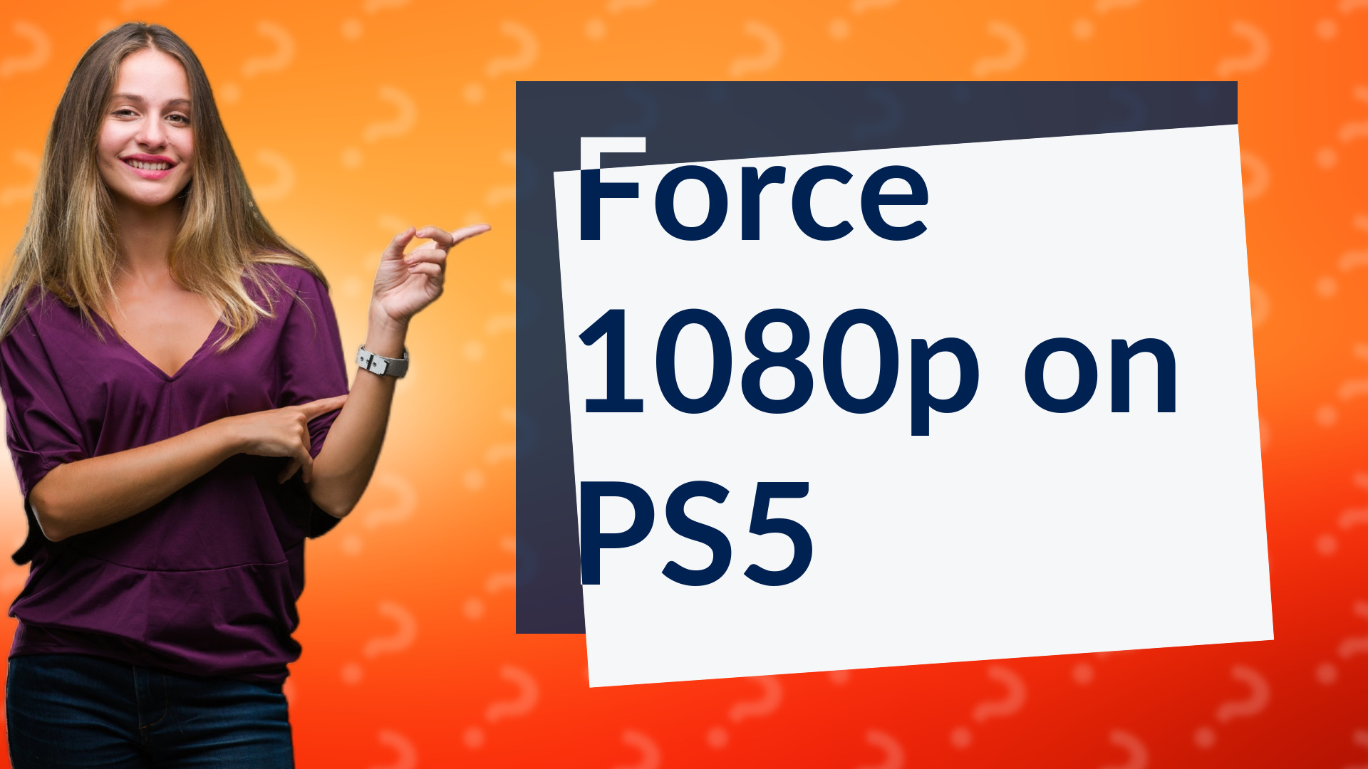 Force 1080p on PS5