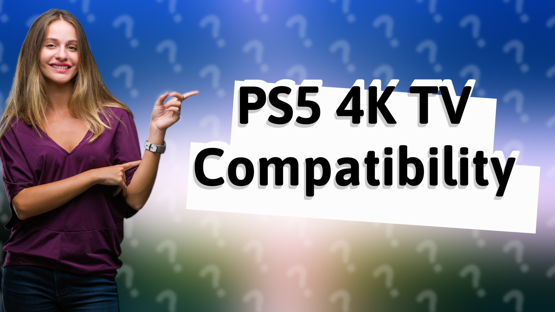 PS5 4K TV Compatibility