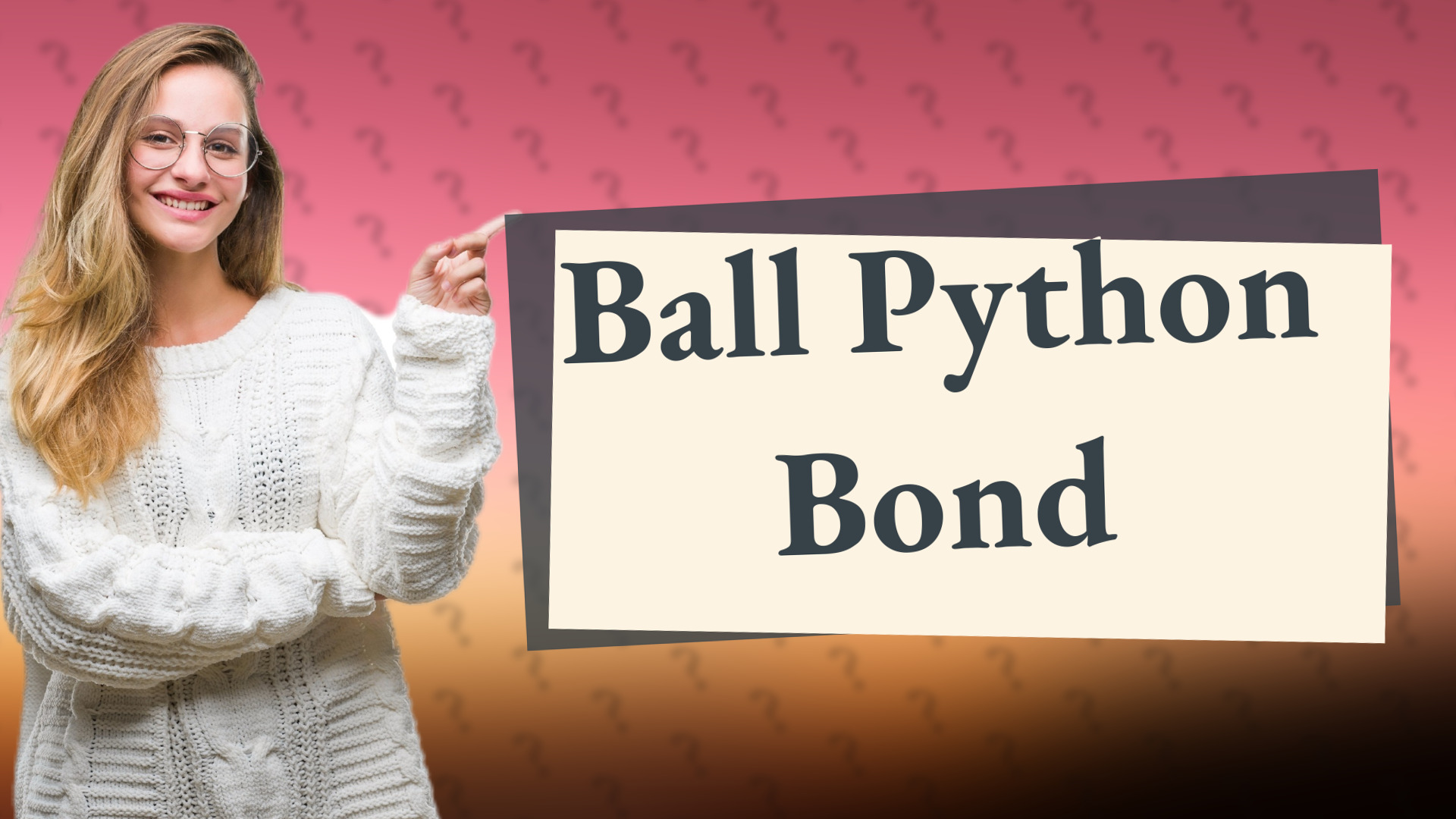 Ball Python Bond