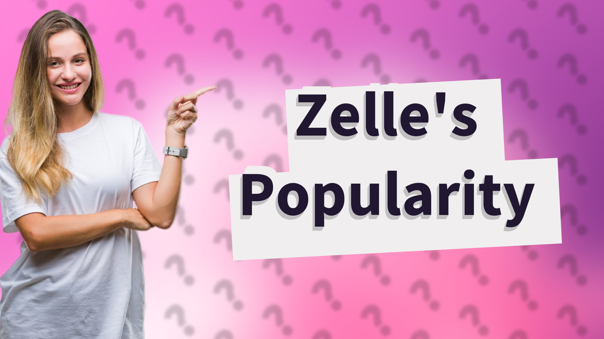Zelle's Popularity