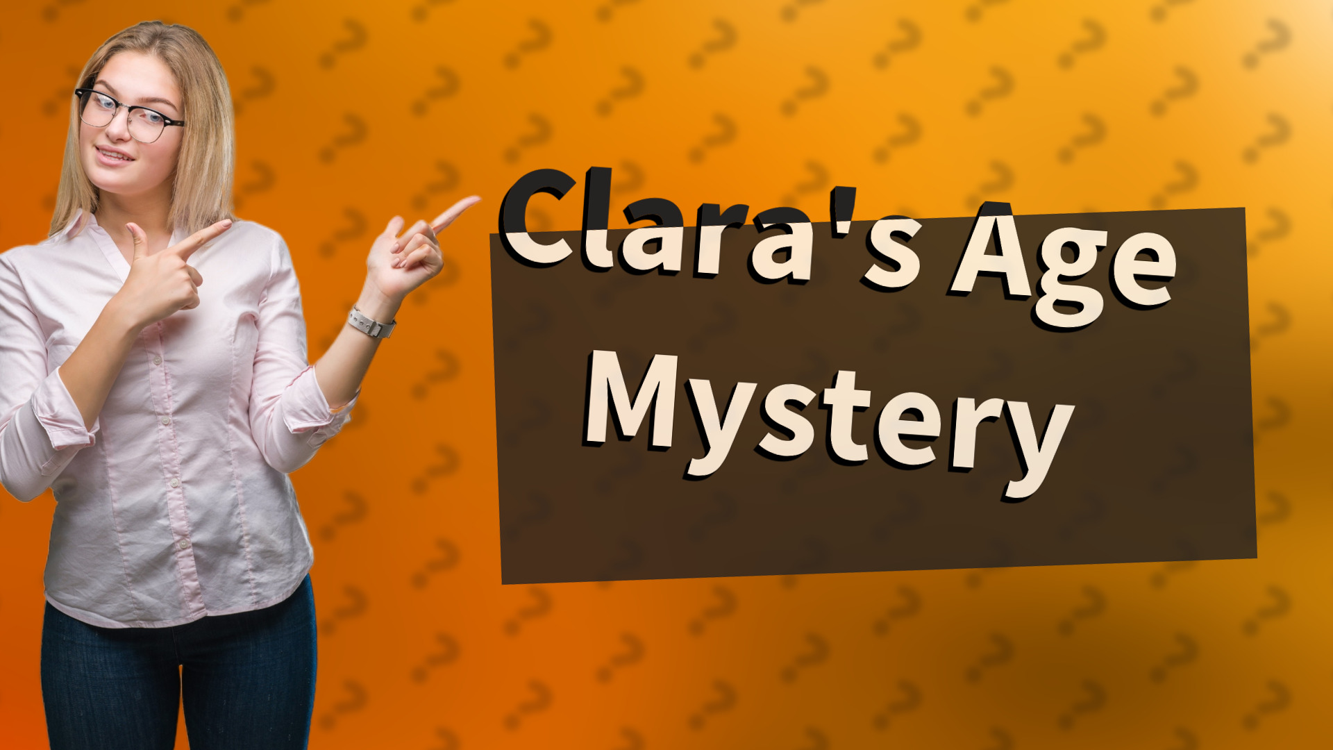 Clara's Age Mystery