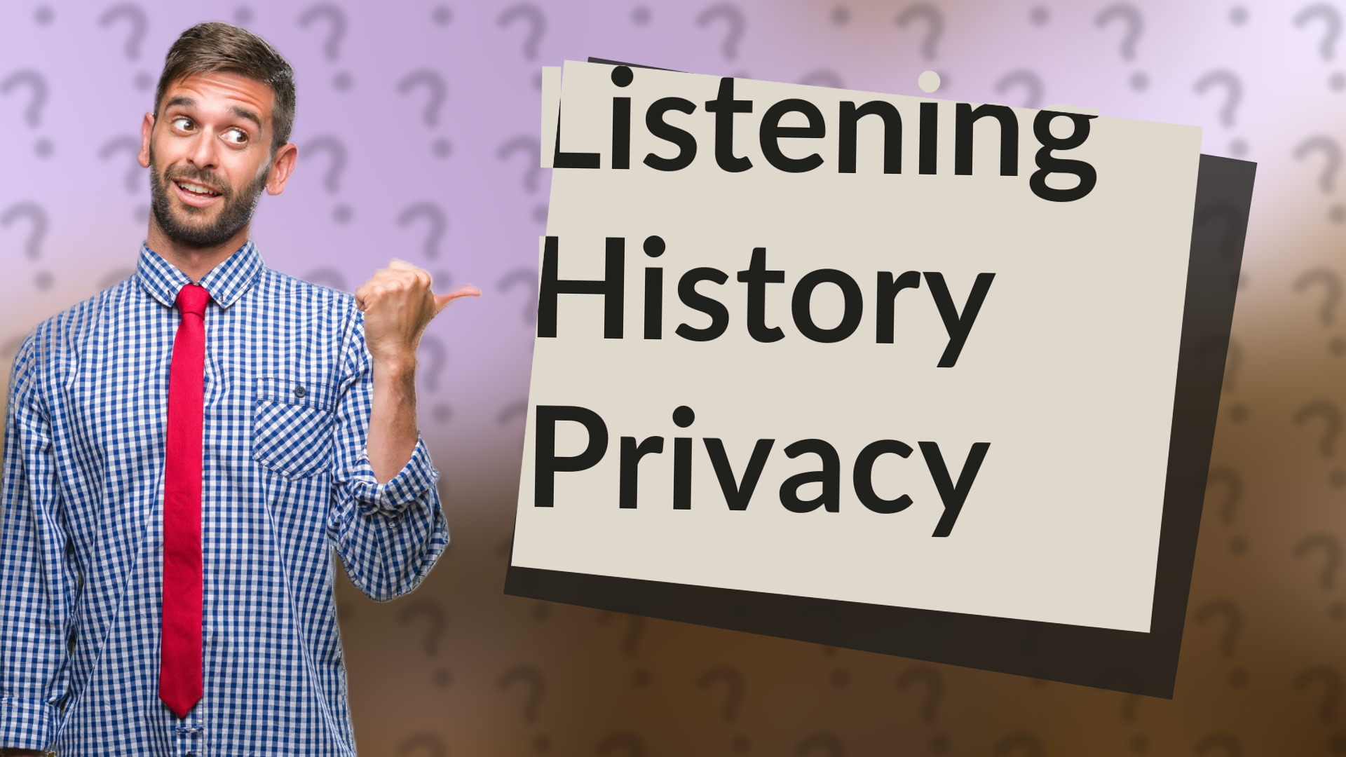 Listening History Privacy