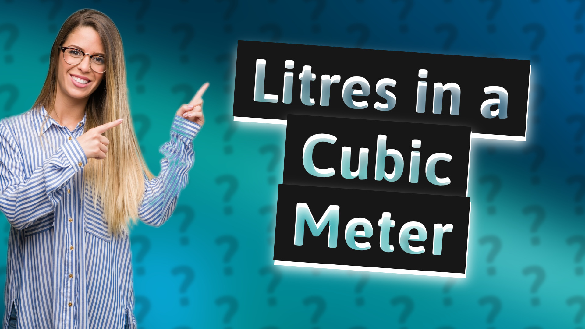Litres in a Cubic Meter