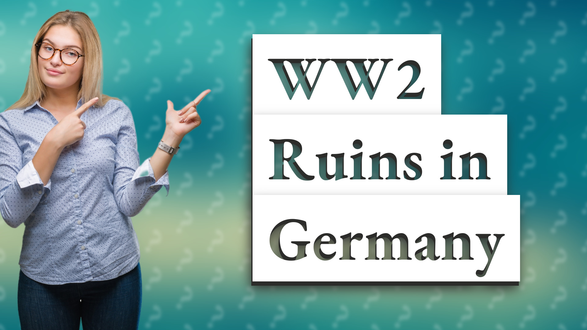 WW2 Ruins in Germany