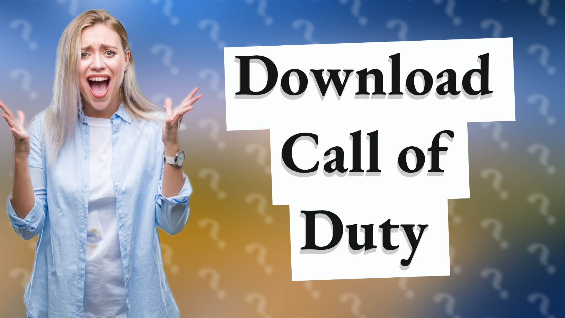 Download Call of Duty