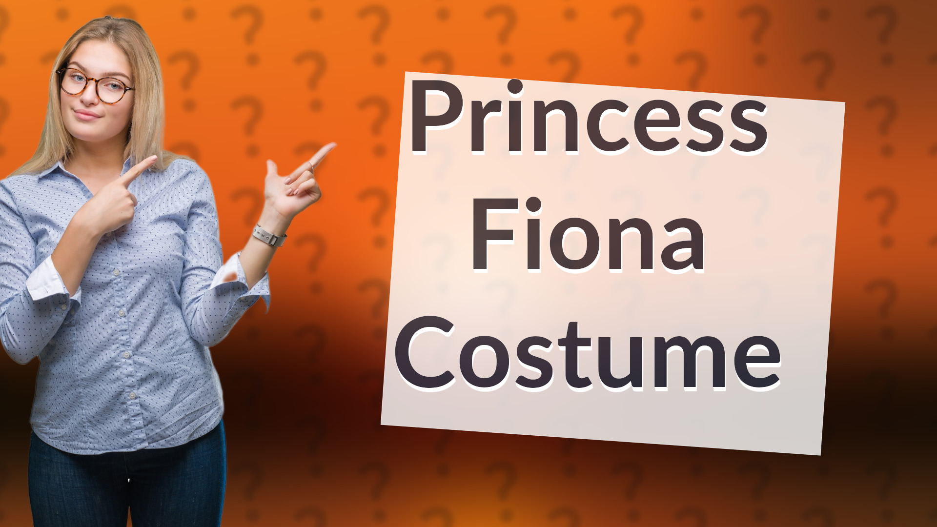 Princess Fiona Costume