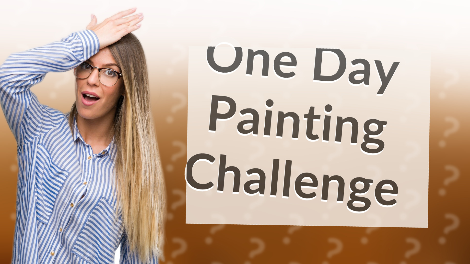One Day Painting Challenge