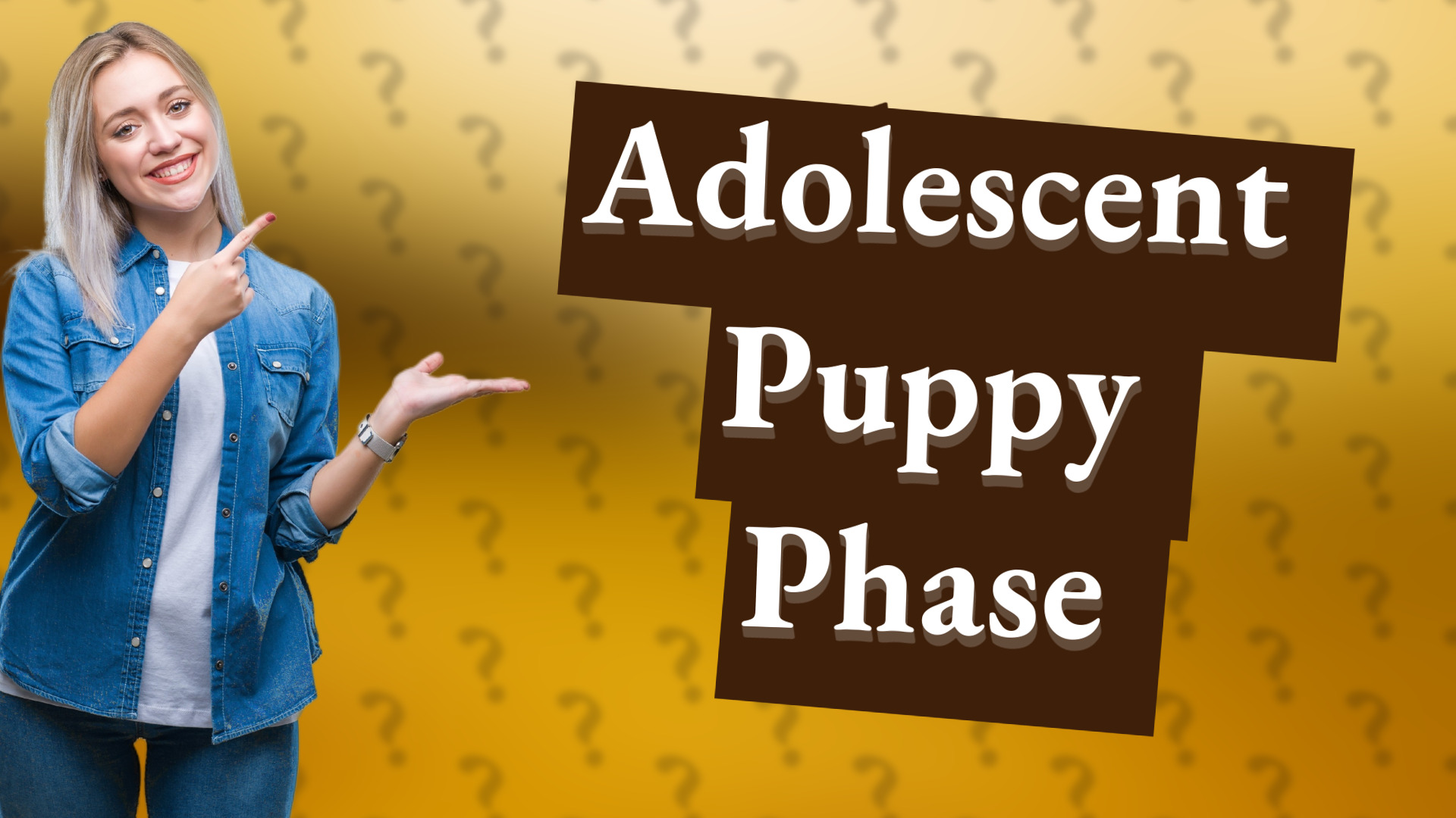 Adolescent Puppy Phase