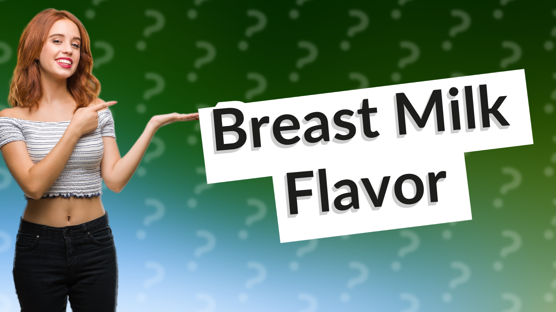 Breast Milk Flavor