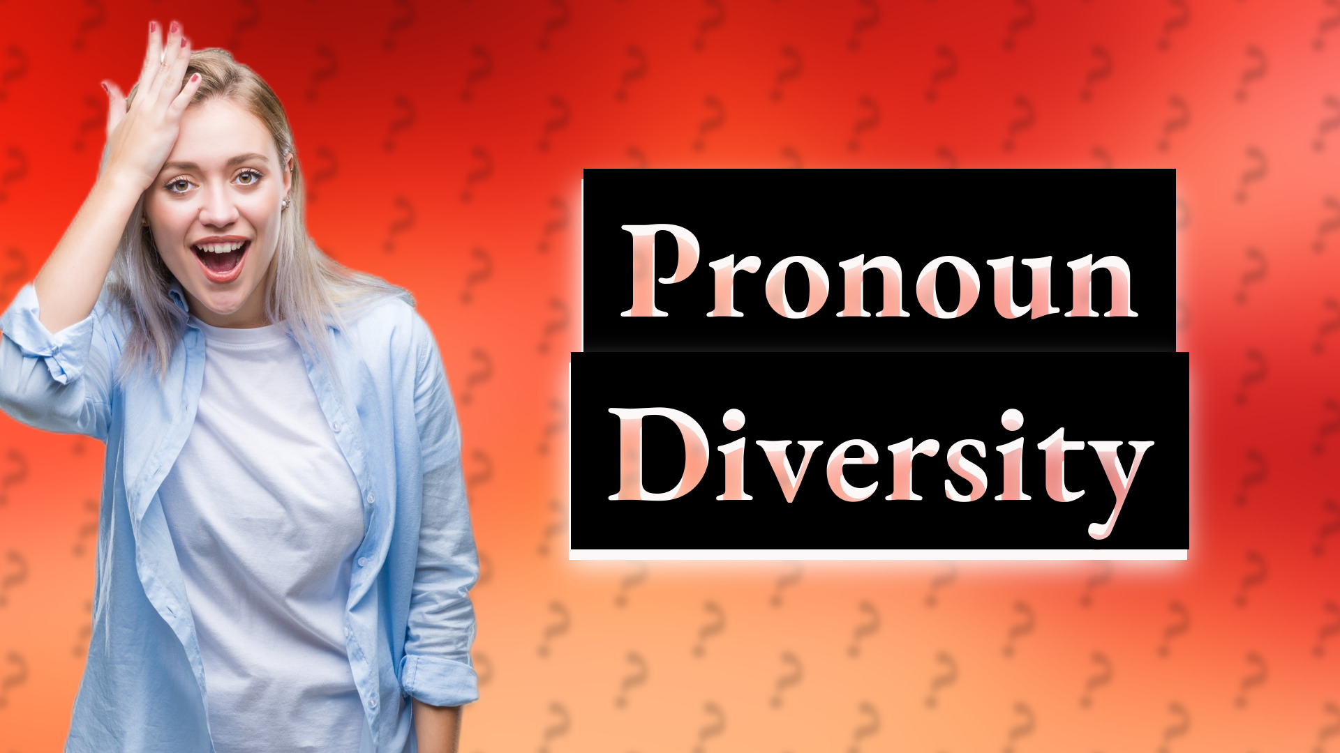 Pronoun Diversity