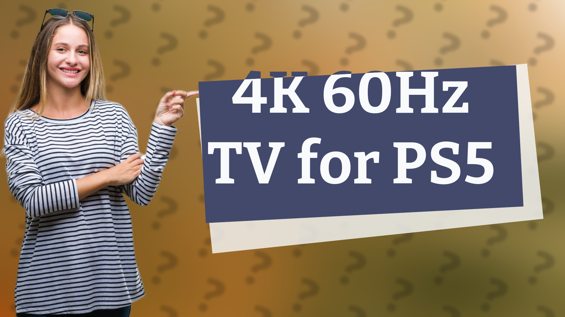 4K 60Hz TV for PS5